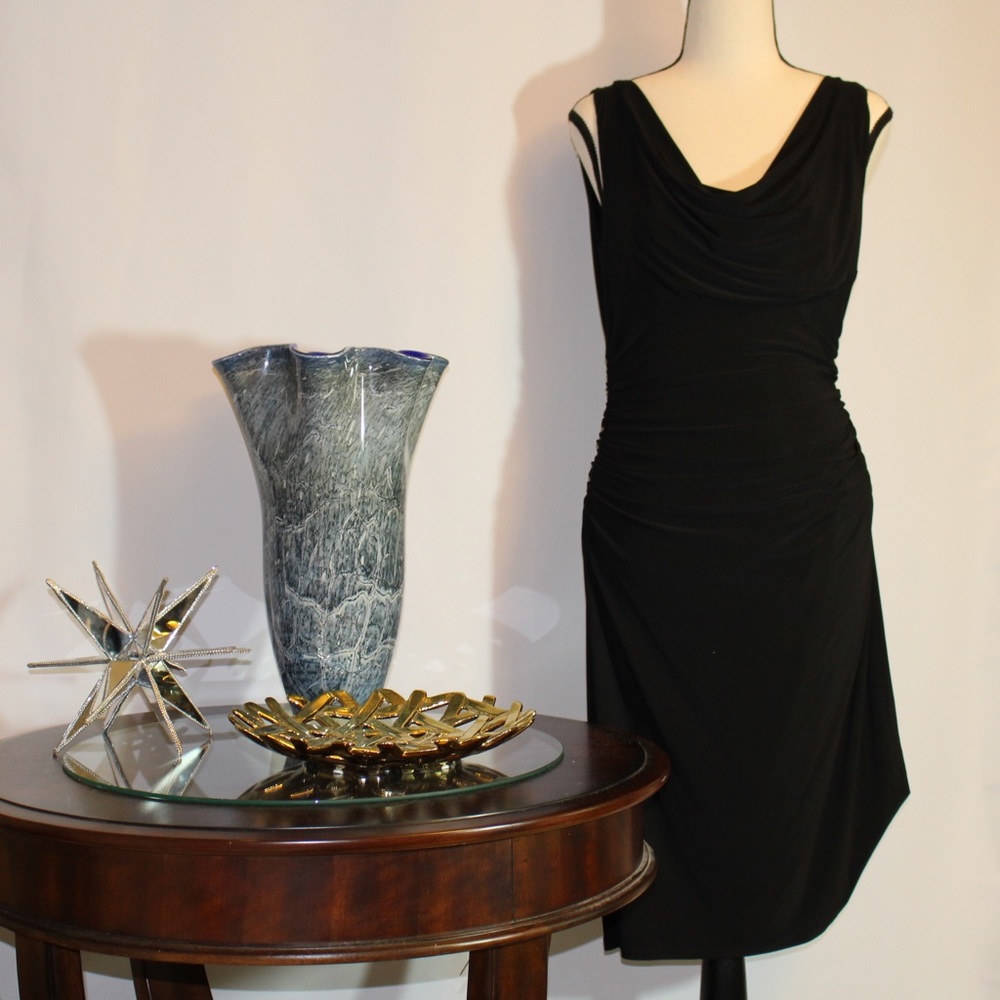 NWT. Ralph Lauren black dress